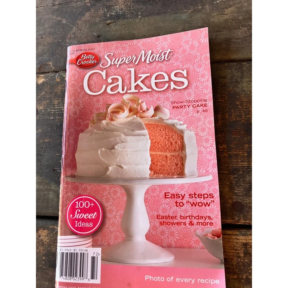 Vintage Recipe Booklet Lot Betty Crocker Cakes Crisco Cookies Pillsbury Bake-Off